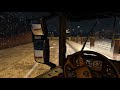 ets2 1.36 extreme winter weather in norway ng scania r500 tandem scandinavian express promods