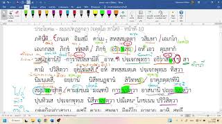 แปลธรรมบทภาค ๔ : พระมหากัปปินะ(9) ช่วงบ่าย(1) 2025 01 11