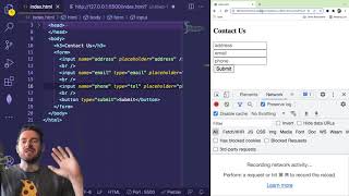 How do you Submit an HTML Form? How does it work?