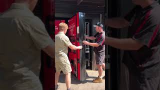 Robert Irwin saves Python from Vending Machine!