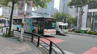 『臺北客運』307路線 經臺北車站商圈 往板橋 EAL-0095 創奕金旅電動巴士