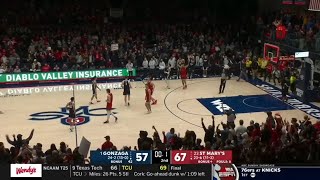 St Mary's UPSETS #1 Gonzaga | 2022 College Basketball
