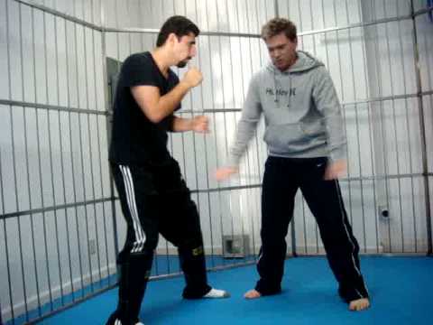 Donnie B: Old Style Muay Thai - Low Kick Entries - YouTube