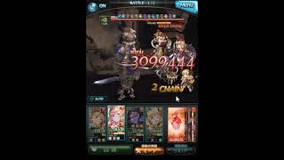 【グラブル】オールドエッケザックス4凸4本クリティカル約9割マグナ編成【オッケ】