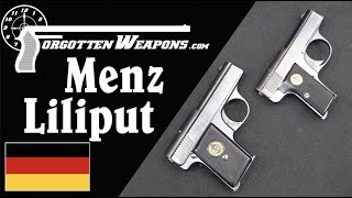 Menz Liliput Pocket Pistols: 4.25mm and 6.35mm