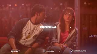 Ninnila (Slowed + Reverb) | Tholi Prema