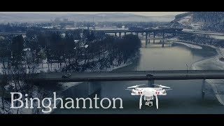 Drone over Binghamton