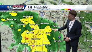 Video: Showers and downpours return Wednesday (05-06-24)