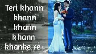 #vishwaeditor Akh lad jave with lyrics song || love ratri || new what app song 2018