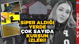 Polis Memuru Şeyda Yılmaz'ın Şehit Edildiği Yer! Siper Aldığı Noktada Çok Sayıda Kurşun İzleri