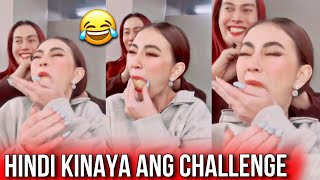 HINDI KINAYA😂 FYANG, KUMASA SA CHALLENGE, HINDI KINAYA ANG LEMON CHALLENGE.