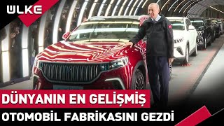 Erdoğan TOGG Fabrikasını Gezdi