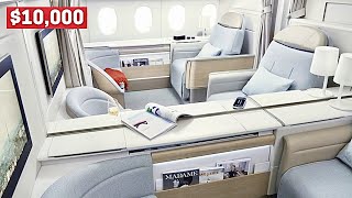 12 hrs on Air France First Class - From Paris to Mexico City