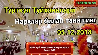 05.12. Турткул туйхоналари ва нархлари билан танишинг