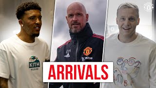 Erik ten Hag's First Day With The Squad || Player Arrivals 👋
