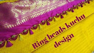 Ring beads krosha kuchu design // Nandana Creations //