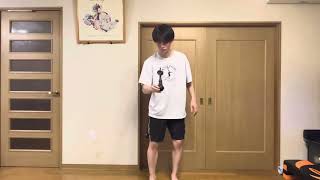 裏灯台とんぼ返り けん玉 (Inward Lighthouse Flip Kendama)