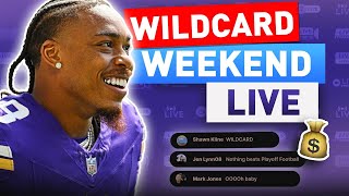 2025 Super Wild Card Weekend Best Bets LIVE | Picks, Predictions \u0026 Advice for NFL Playoff Betting