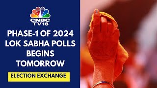 Phase-1 Of 2024 Lok Sabha Elections Begins Tomorrow, 102 Seats Across 21 States To Go To Polls