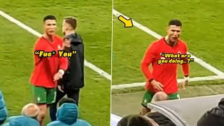 Cristiano Ronaldo Reaction After Slovenia Beat Portugal 2-0