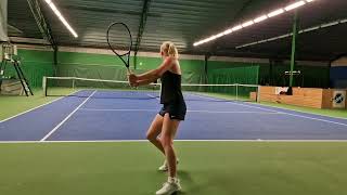 Ida Axelsson Fall 2024 College Tennis recruiting video