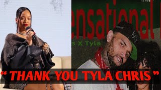 Rihanna's heartfelt thank you to Chris Brown and Tyla For their support during their trial.