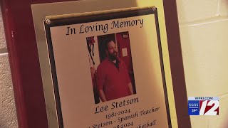 Exeter-West Greenwich high school honors beloved teacher, basketball coach