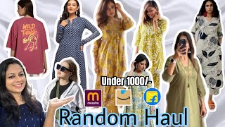 Random Haul video under 1000/-|299 രൂപ മുതൽ അടിപൊളി collections👌😍|Malayalam|