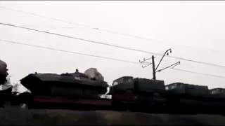 72 02 ецк  Передислокация Украинской военной техники  06 05 14