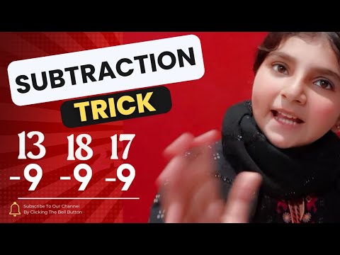 How To Subtract Fast Fast Subtraction Trick Youtube
