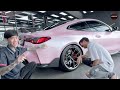 พาชม❗️ผลงานติดสติกเกอร์เปลี่ยนสีรถ bmw m4 competition g82 ของคุณนพ @extremeit youtuber ไอทีชื่อดัง