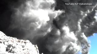 Raw Video of Peruvian Volcano Eruption