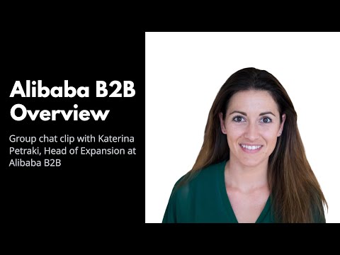 Una descripción general del mercado B2B de Alibaba