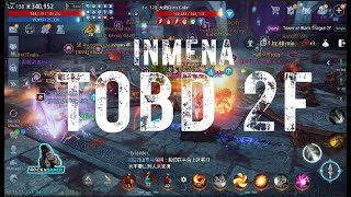 TOBD 2F INMENA | 11 VS 2 PARTIES OF HALL OF TROLLS | HOT NON-STOP BOUNCING!!! | MIR4