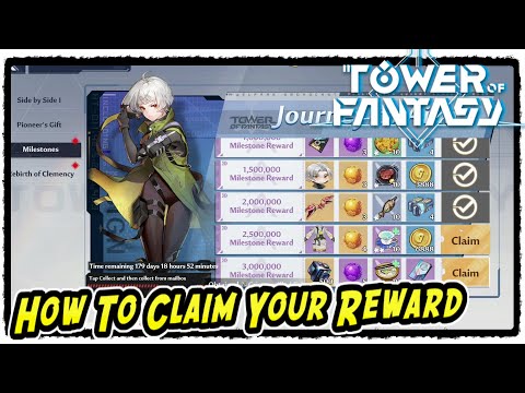 How to claim your reward from Tower of Fantasy Milestone Rewards