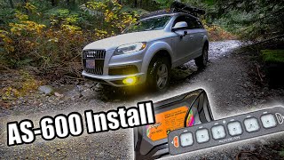 Installing an Auxbeam Switch Panel in my Off-Road Q7 TDI!