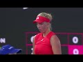 wta linz match highlights 28.01.2025 c. tauson vs. a. kalinina