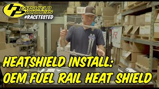 Fuel Rail Heat Shield Install - Stop Vapor Lock