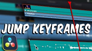 Jump KEYFRAME to KEYFRAME Shortcut in DaVinci Resolve 18 | Quick Tip Tuesday!