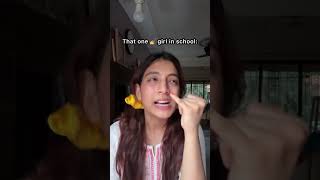 Aesthetic banne ka tareeka thoda kazual hai #comedy #funny #school #childhood #funny #girls #student