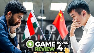 Game 4 FIDE World Chess Championship Game Review with Robert Hess