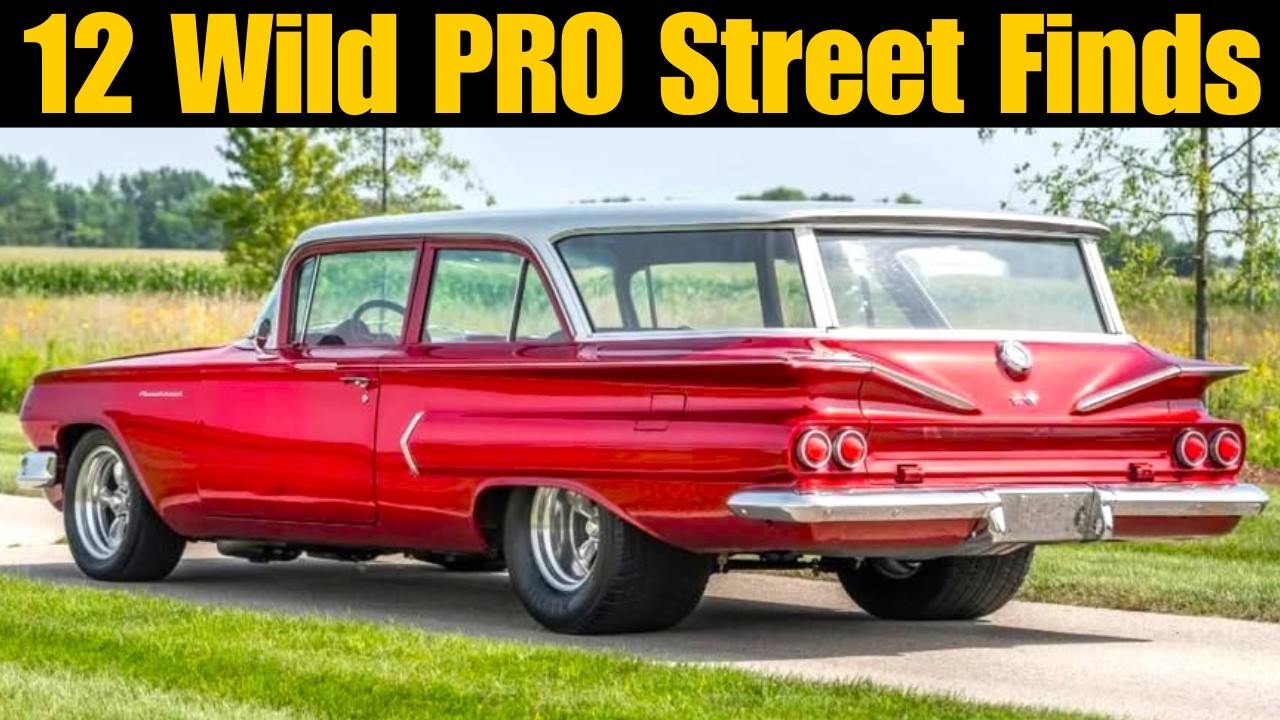 12 Wild Pro Street Vehicles For Sale Raw Brutal Power Youtube