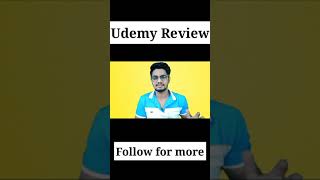 #shorts - Udemy Review - Is Udemy Worth it? - Udemy Certificate Value