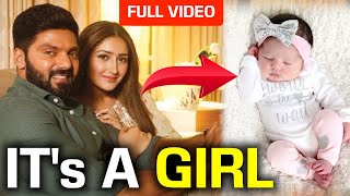 Actress Sayyeshaa Saigal and Arya are BLESSED with a BABY GIRL | Pregnant Sayyeshaa DELIVERS Child