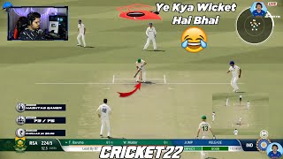 Unique Wicket x 100 Hogaya Bhai 🤣 - Cricket 22 #Shorts - RahulRKGamer