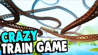 Building CRAZY Train Tracks & Awesome TRAIN SIMULATOR | Train Frontier Classic Gameplay