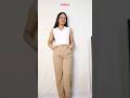 Styled Beige trousers with 10 different colors #fashion #beige #affordablefashion #stylish #ootd