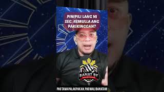 Pinipili ni Remulla ang pakikinggan?