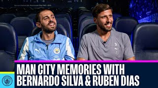 "Don't ask me how I took THAT ball away!" | Bernardo and Dias relive memorable City moments