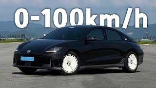 아이오닉6 RWD 싱글모터 제로백 - 2023 IONIQ6 RWD 0-62mph